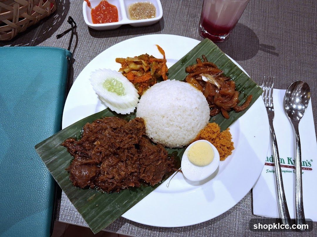 Nasi Lemak Plate