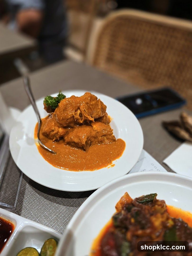 Curry Dish at Restaurant