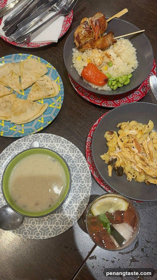 Table Setting with Dishes and Utensils