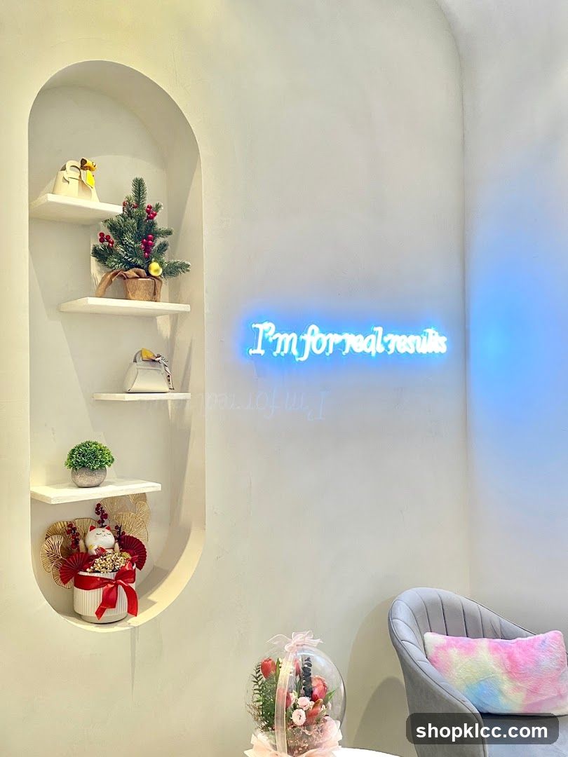 Interior Decor with Neon Sign