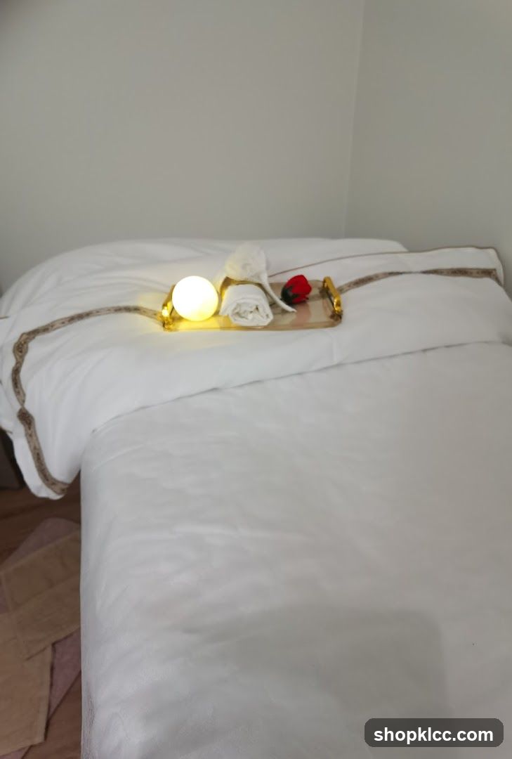 Spa Bed Setup