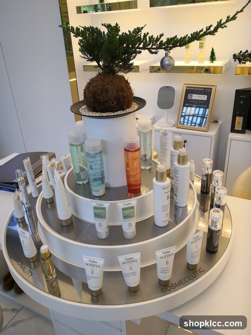 Skincare Display