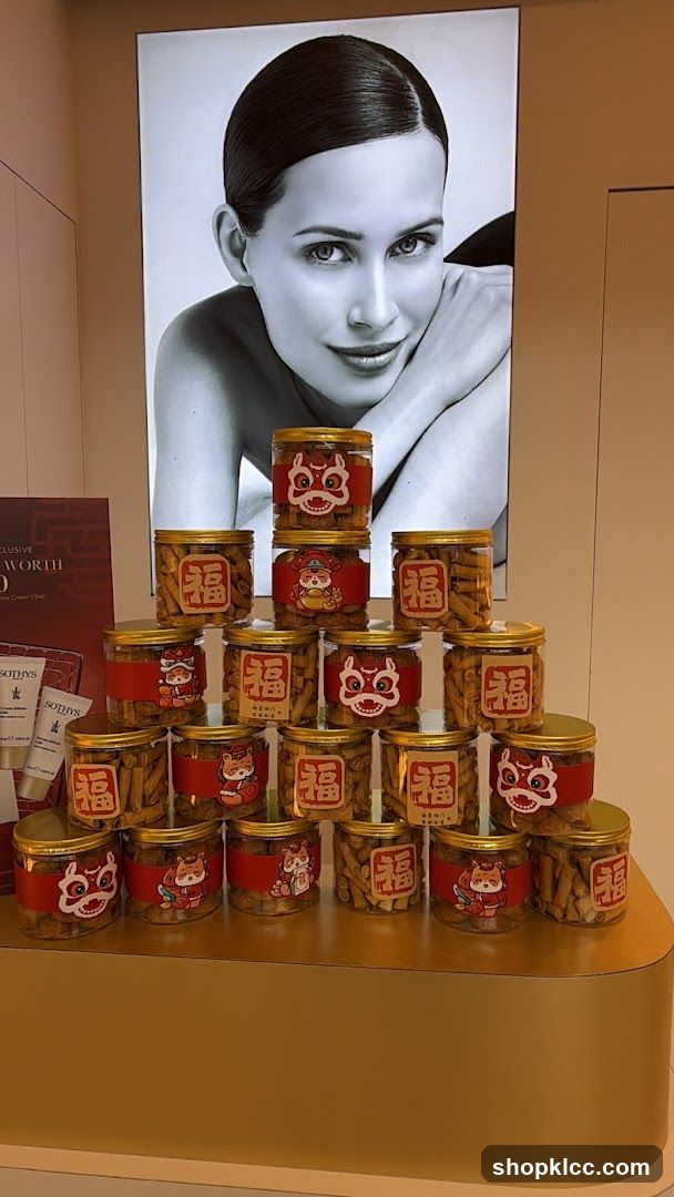 Chinese New Year Snacks Display