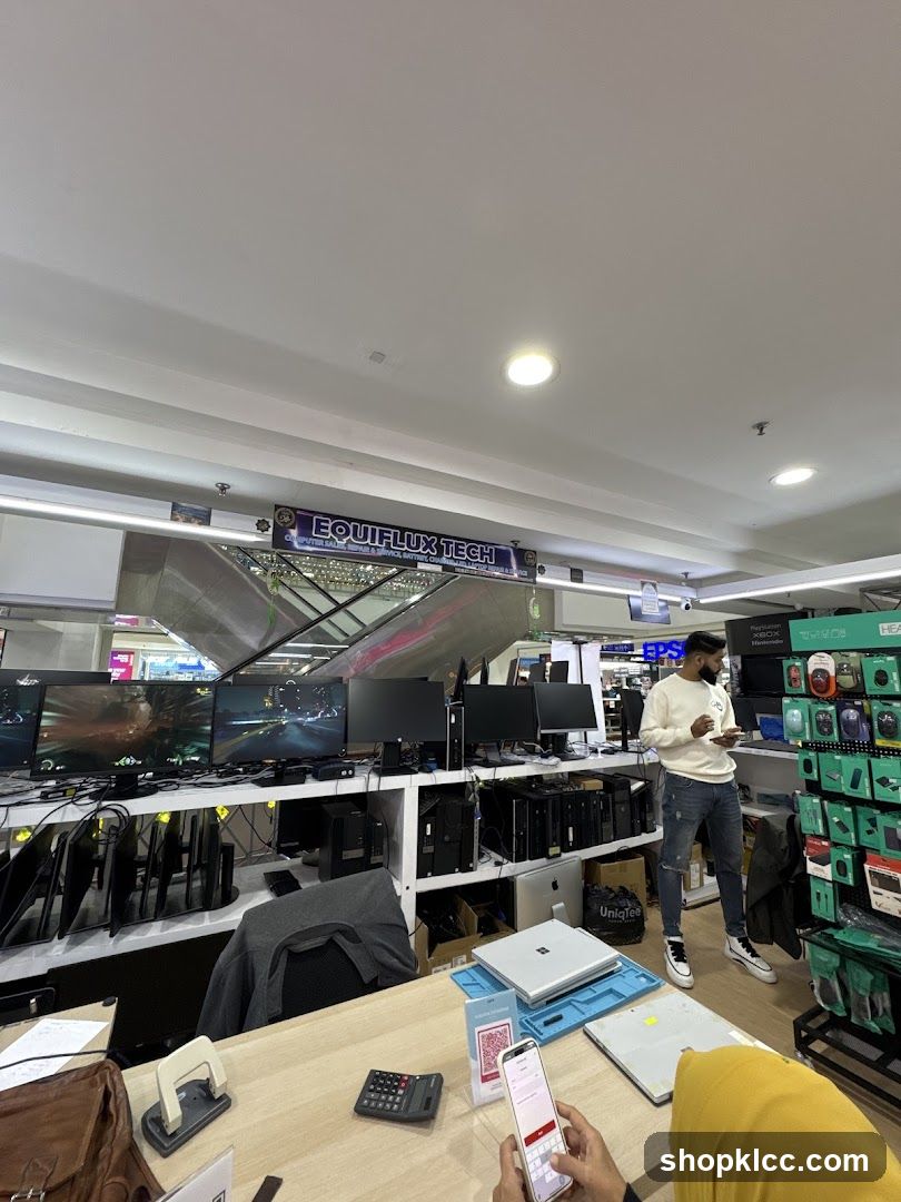 Computer Store Interior