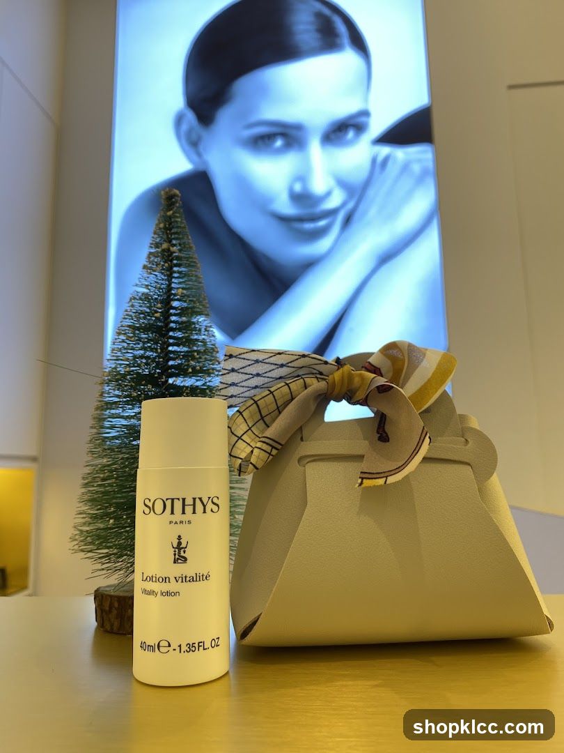 Sothys Vitality Lotion Display