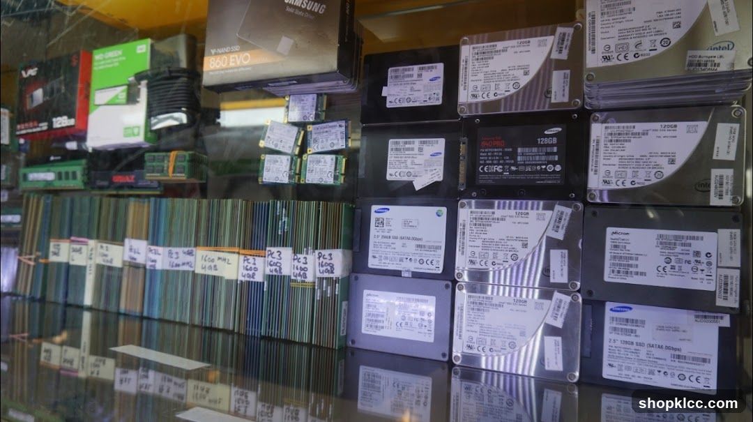 Computer Components Display