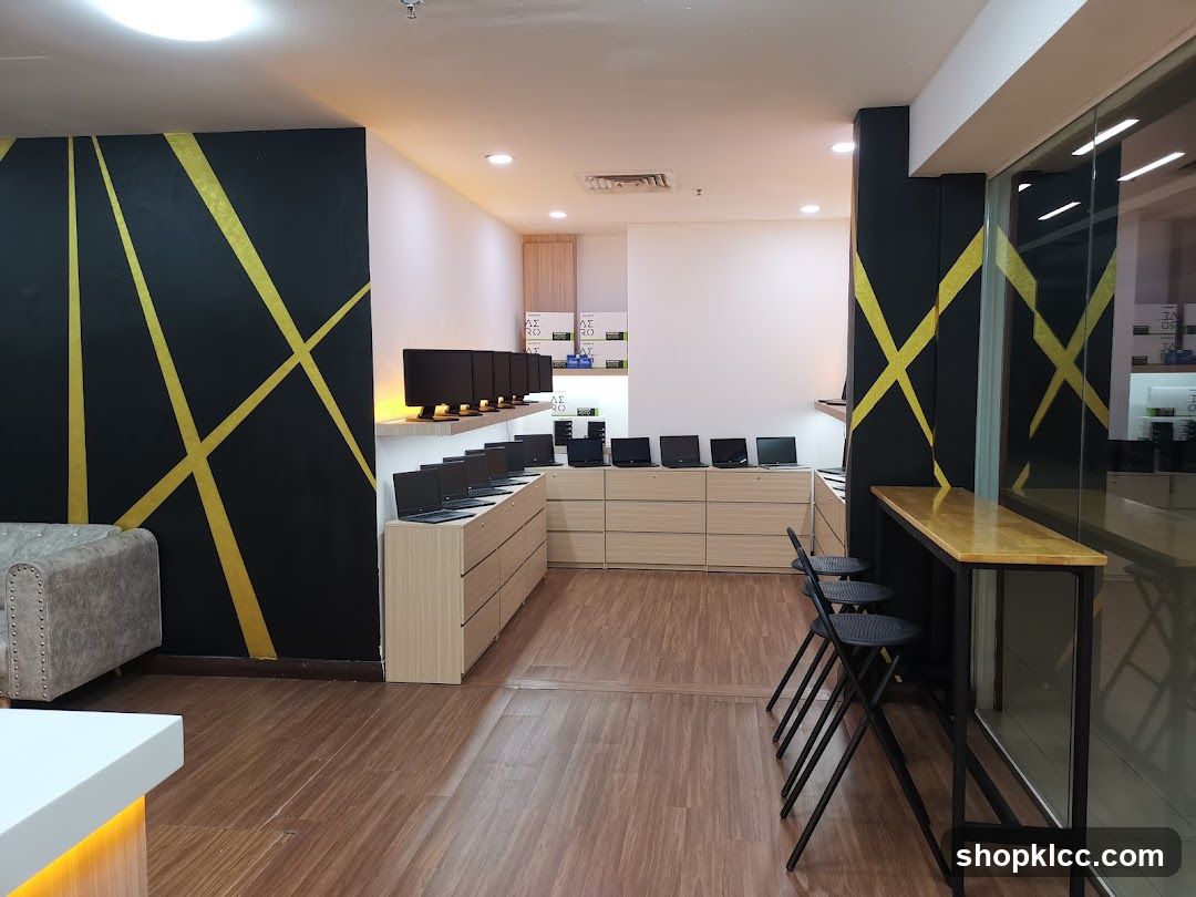 Computer Store Interior