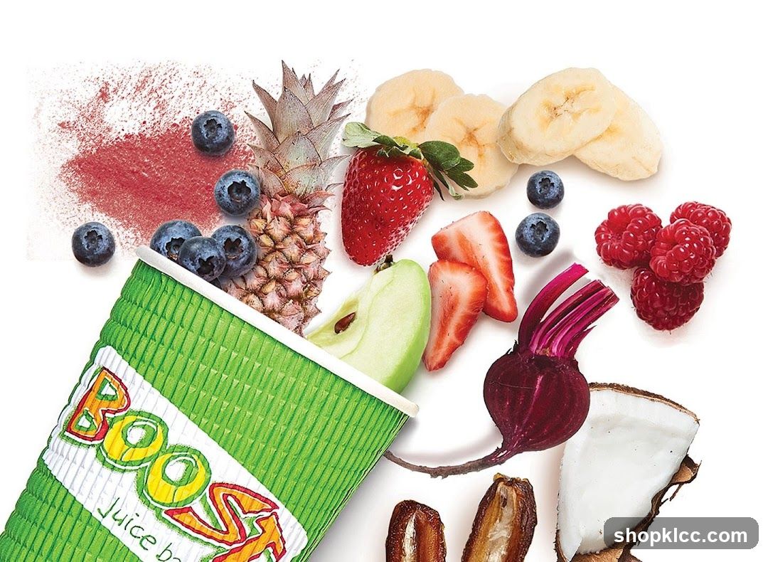 Fresh Ingredients for Smoothies