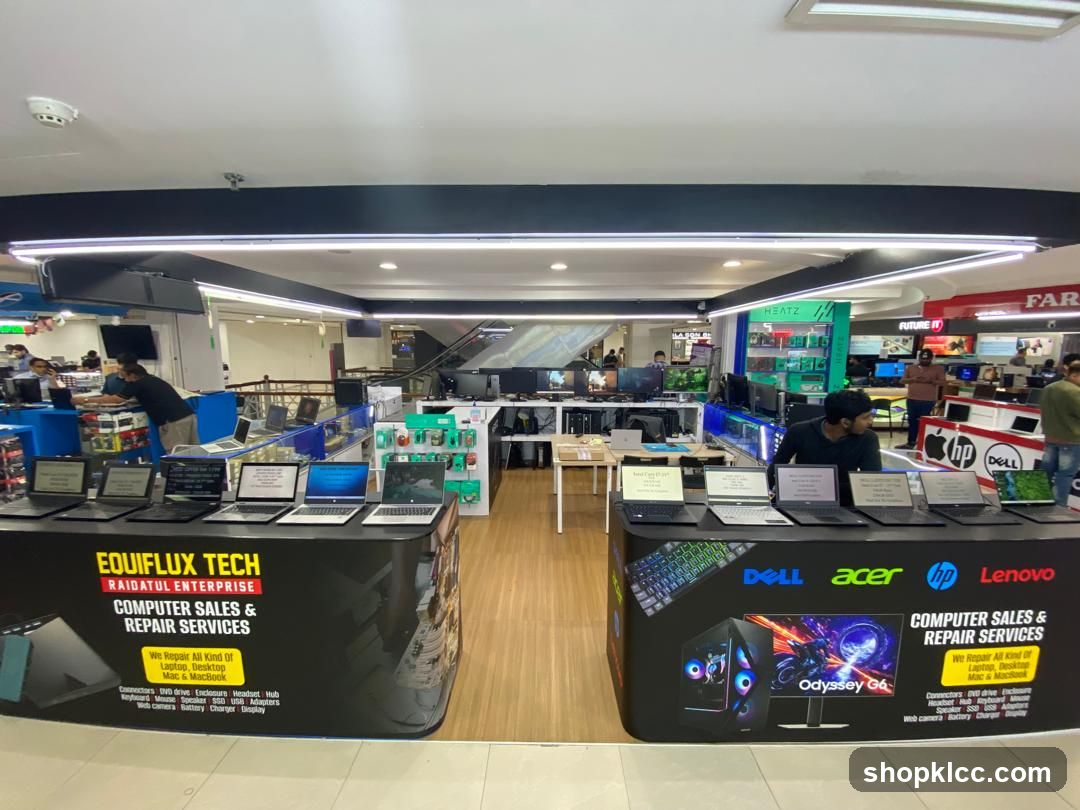 Computer Store Display