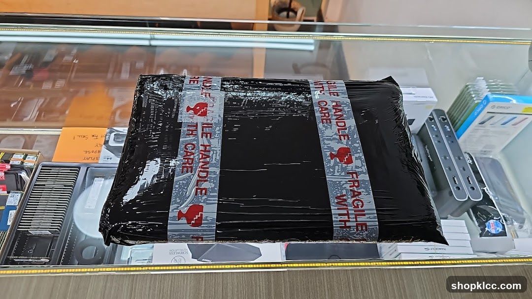 Fragile Package on Display