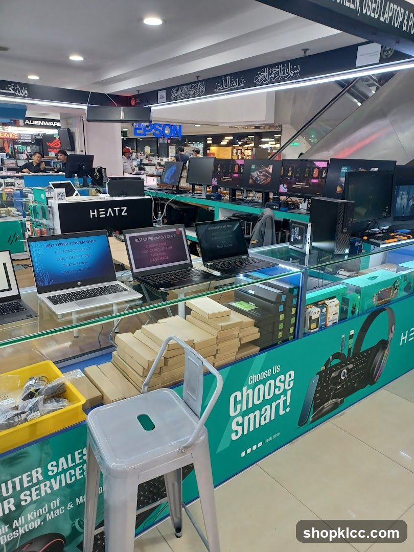 Computer Store Display
