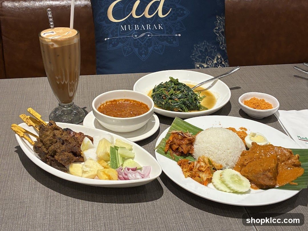 Mudik Mubarak Meal Spread