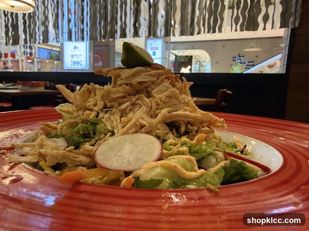Chicken Salad with Lime and Radish