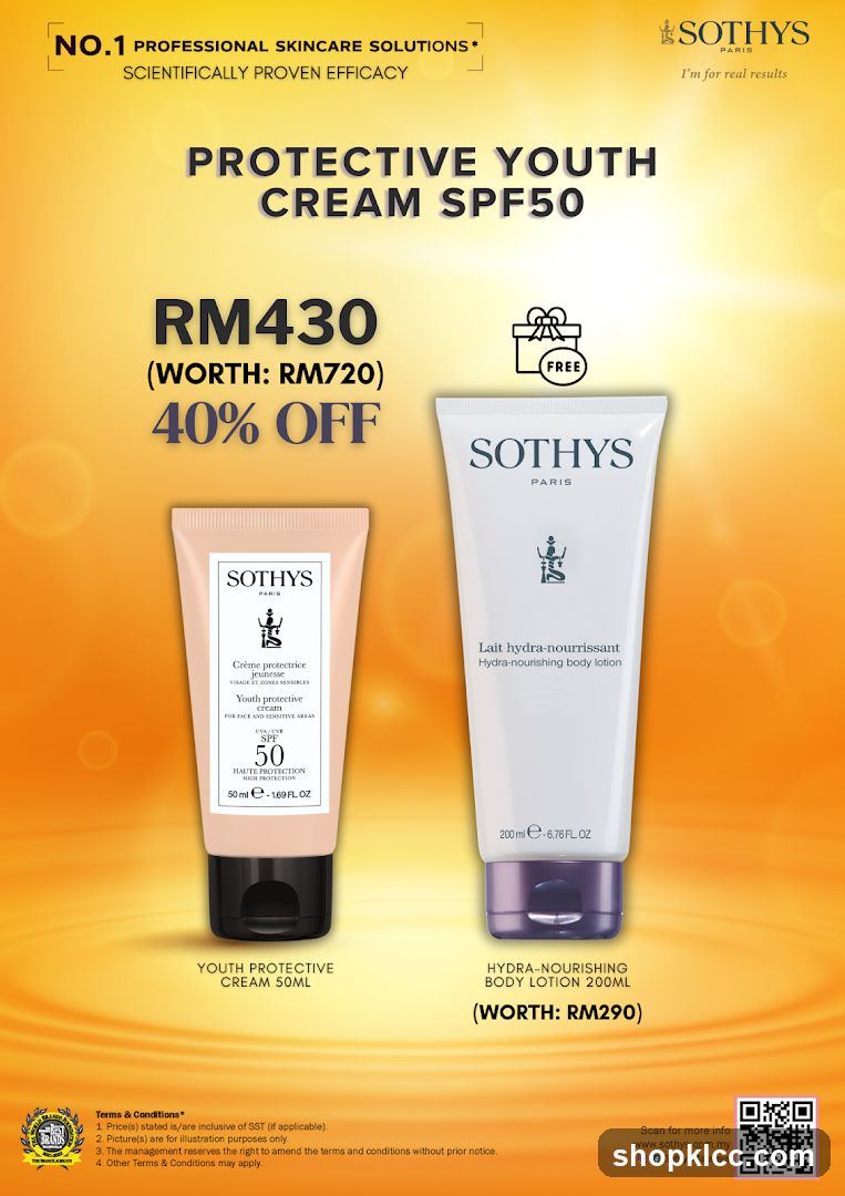 Sothys Protective Youth Cream SPF50 Promotion
