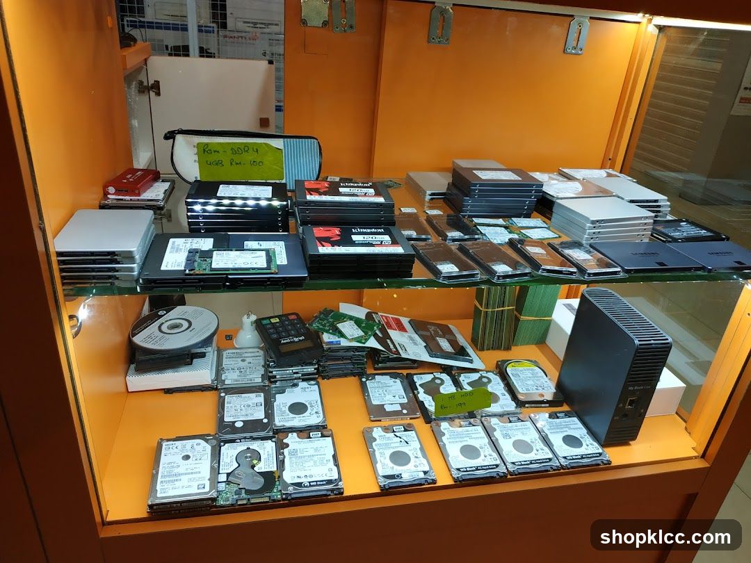 Computer Components Display