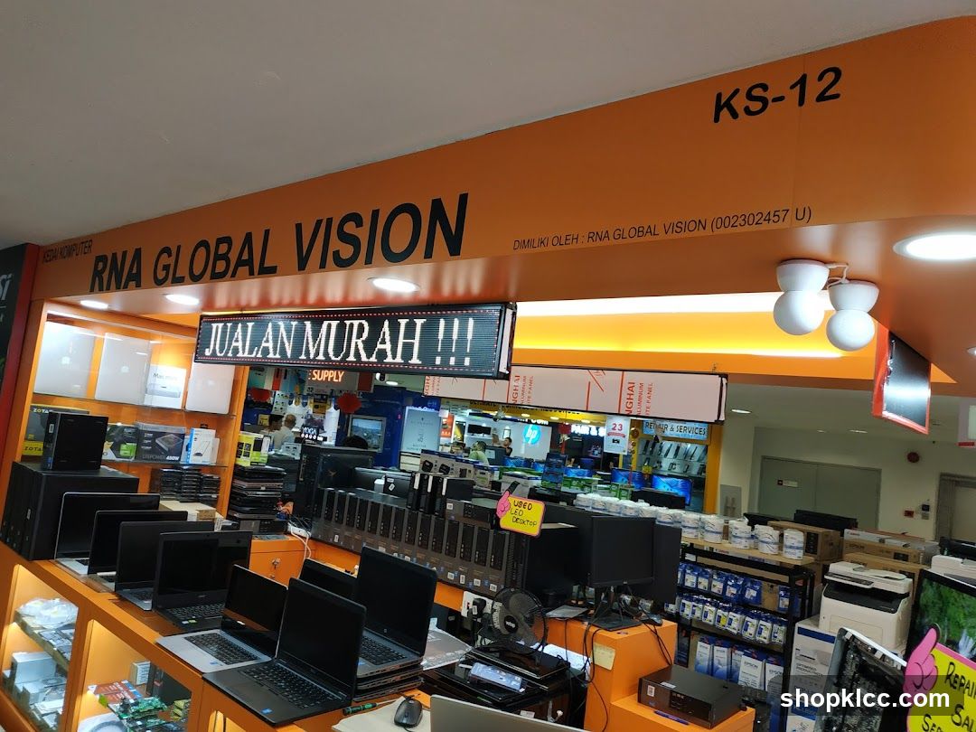 Computer Store Interior