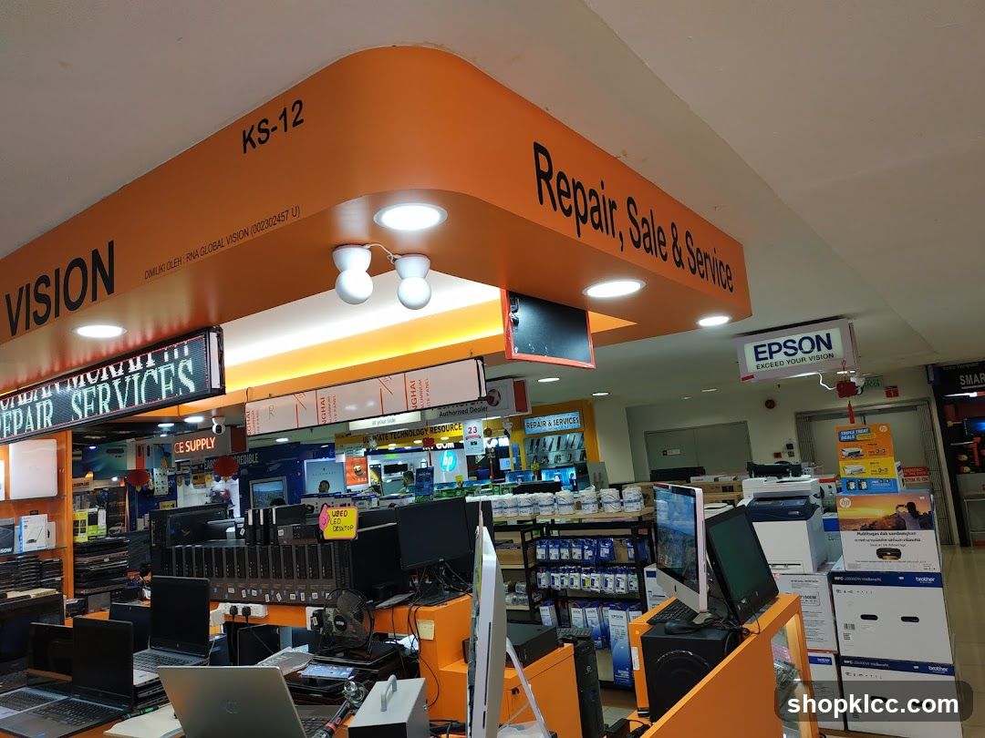 Computer Store Interior