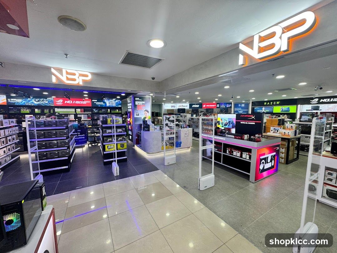 Computer Store Interior