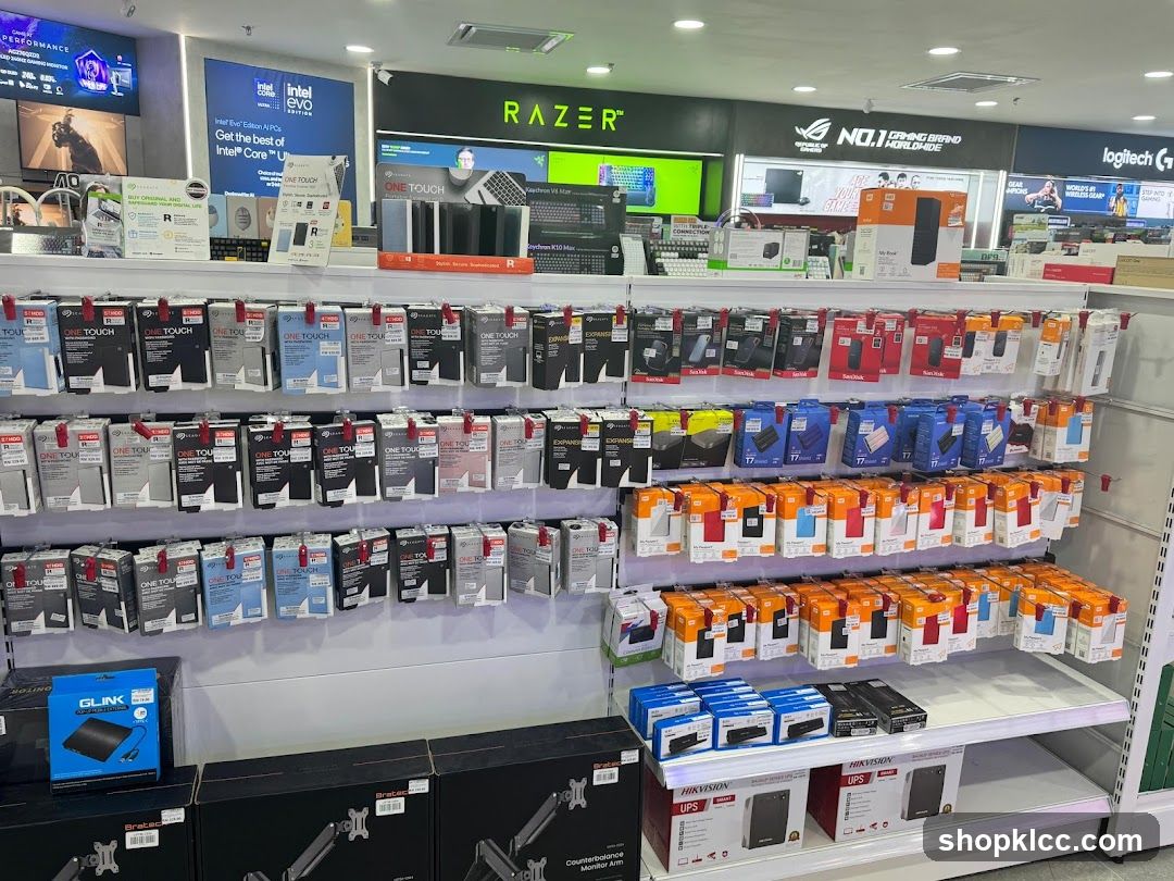 Electronics Store Display