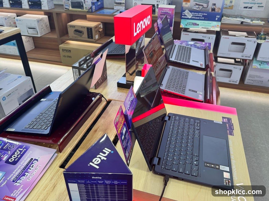 Lenovo Tech Fest Display