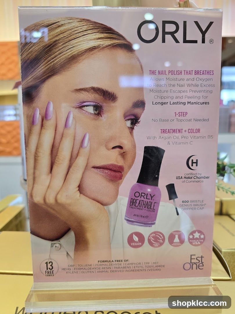 ORLY Breathable Nail Polish Display