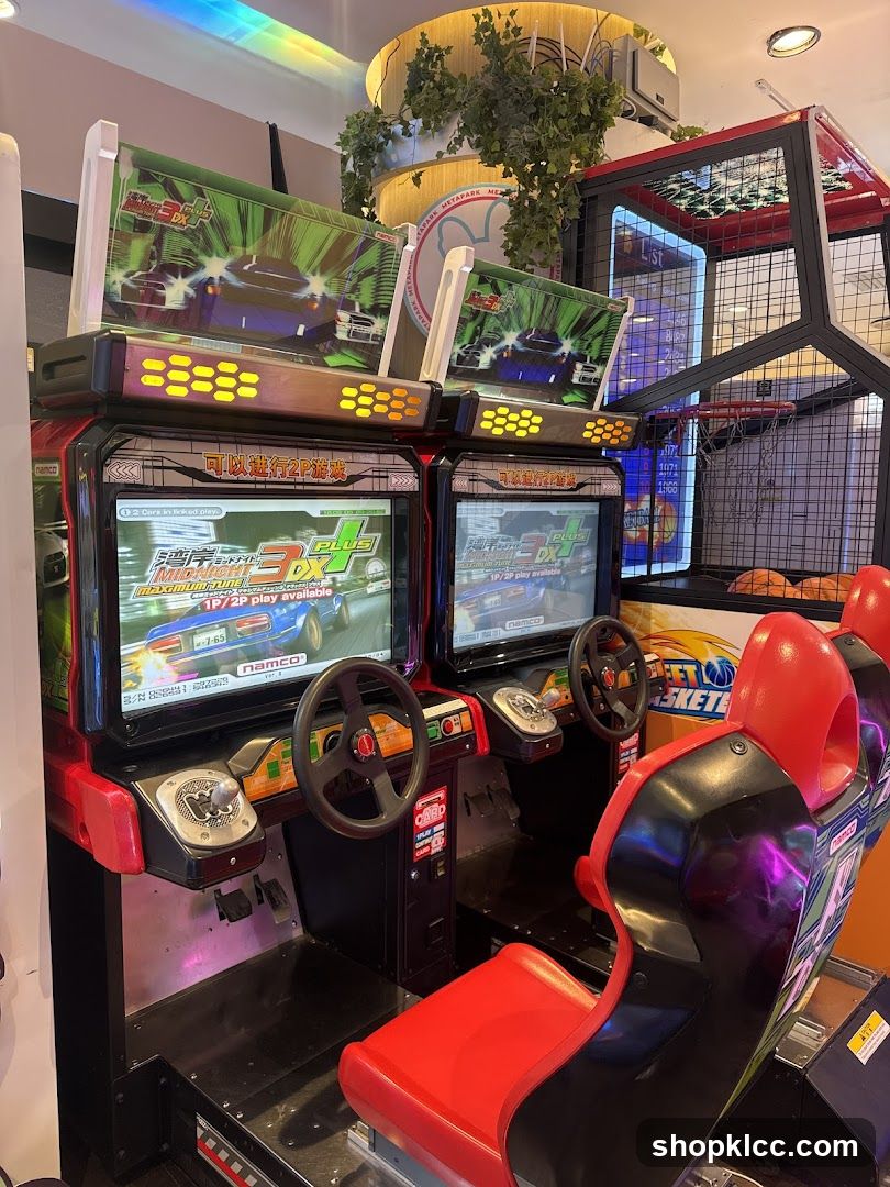 Arcade Game Machines Interior