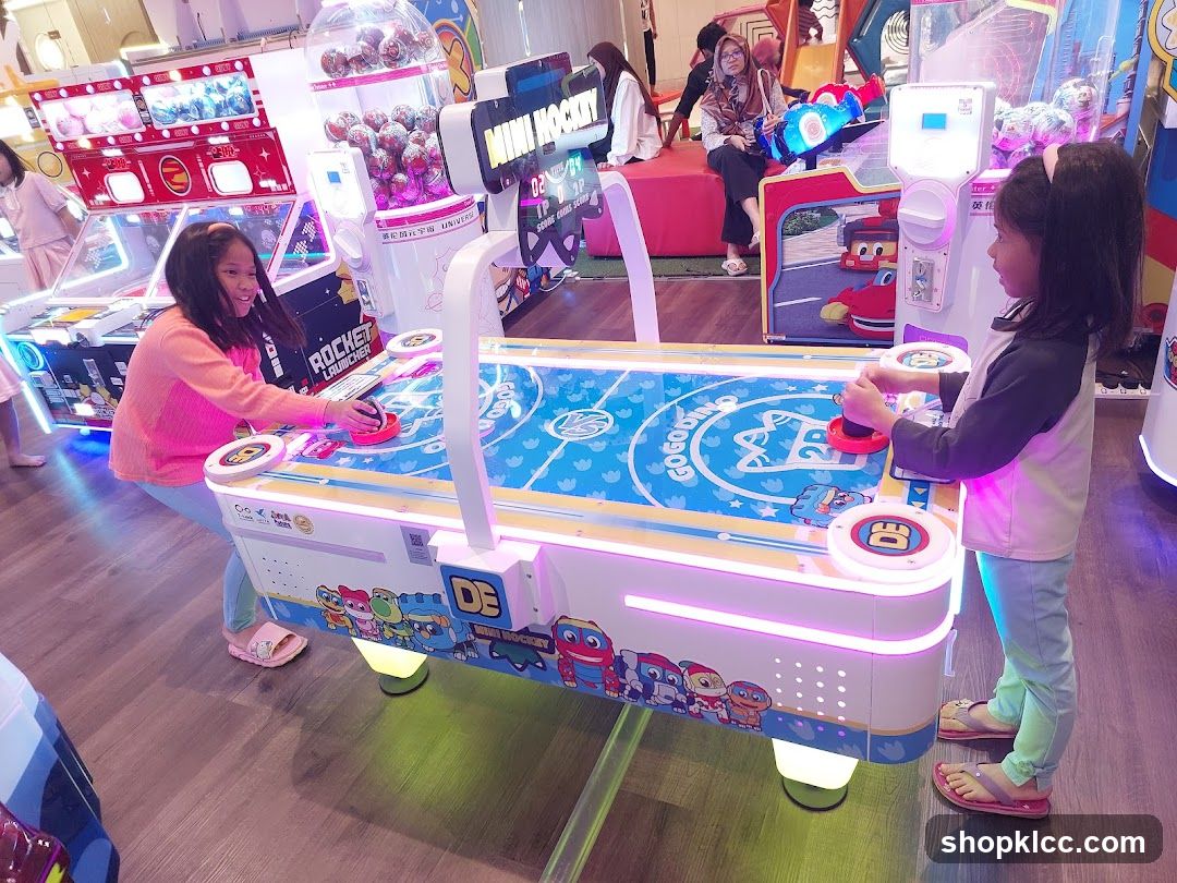 Arcade Game Hall Interior
