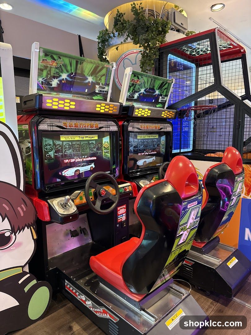 Arcade Game Machines Interior