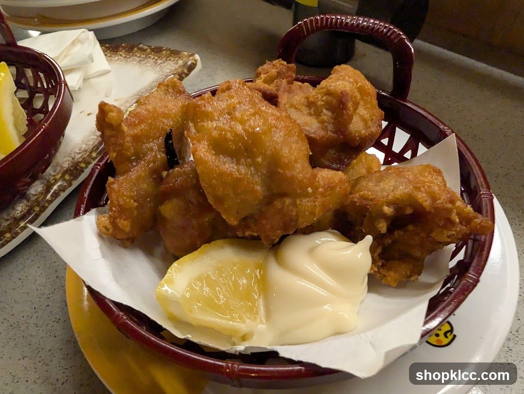 Fried Chicken with Lemon and Mayo