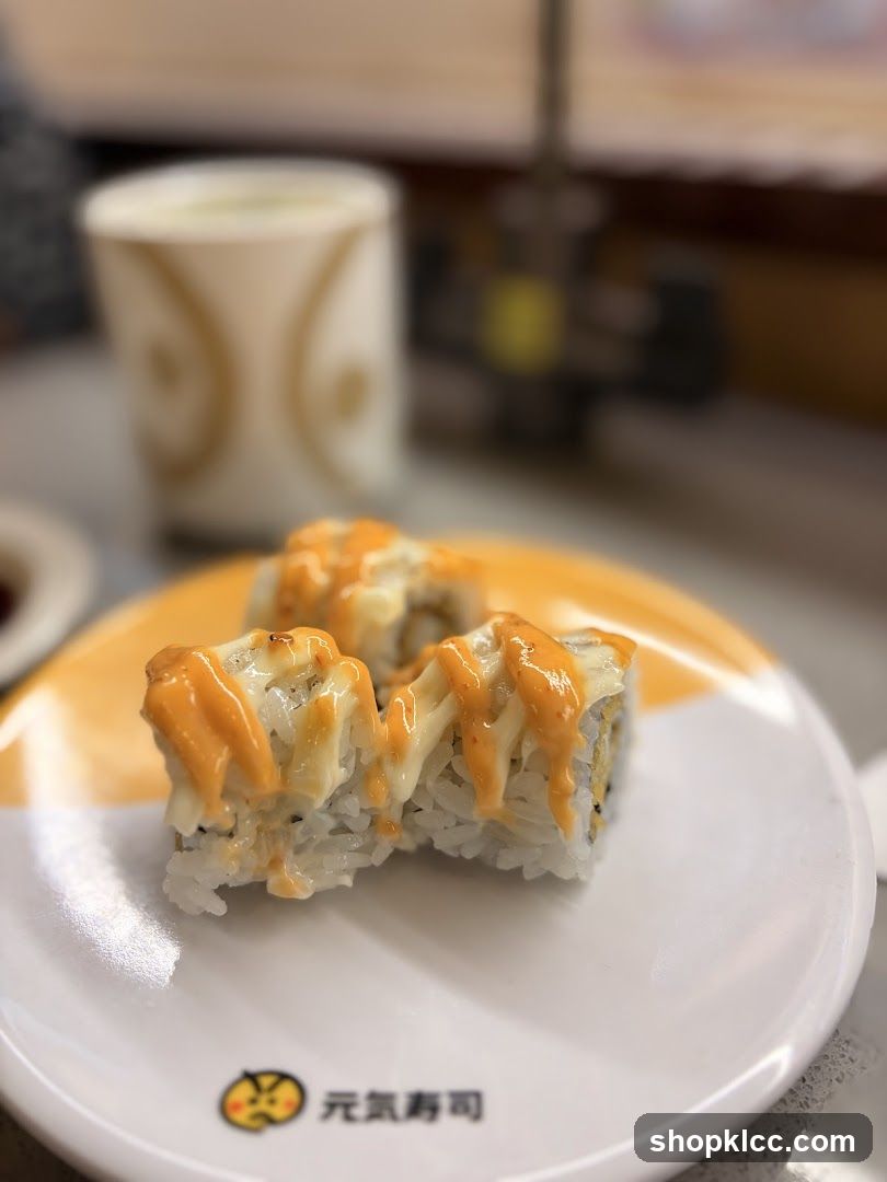 Sushi Rolls with Sauce