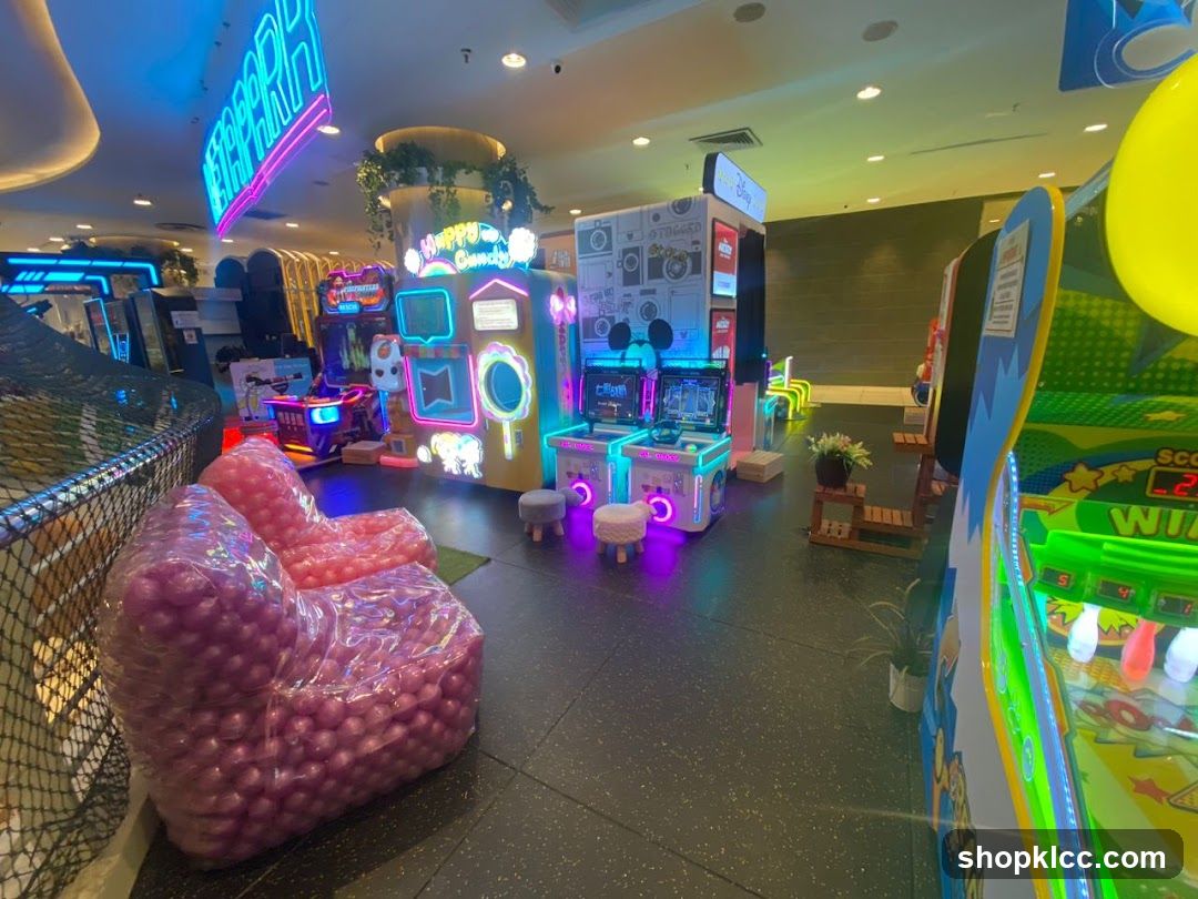 Arcade Interior with Decorative Furniture