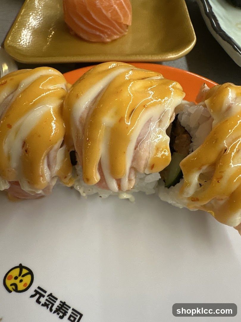 Sushi Rolls with Salmon