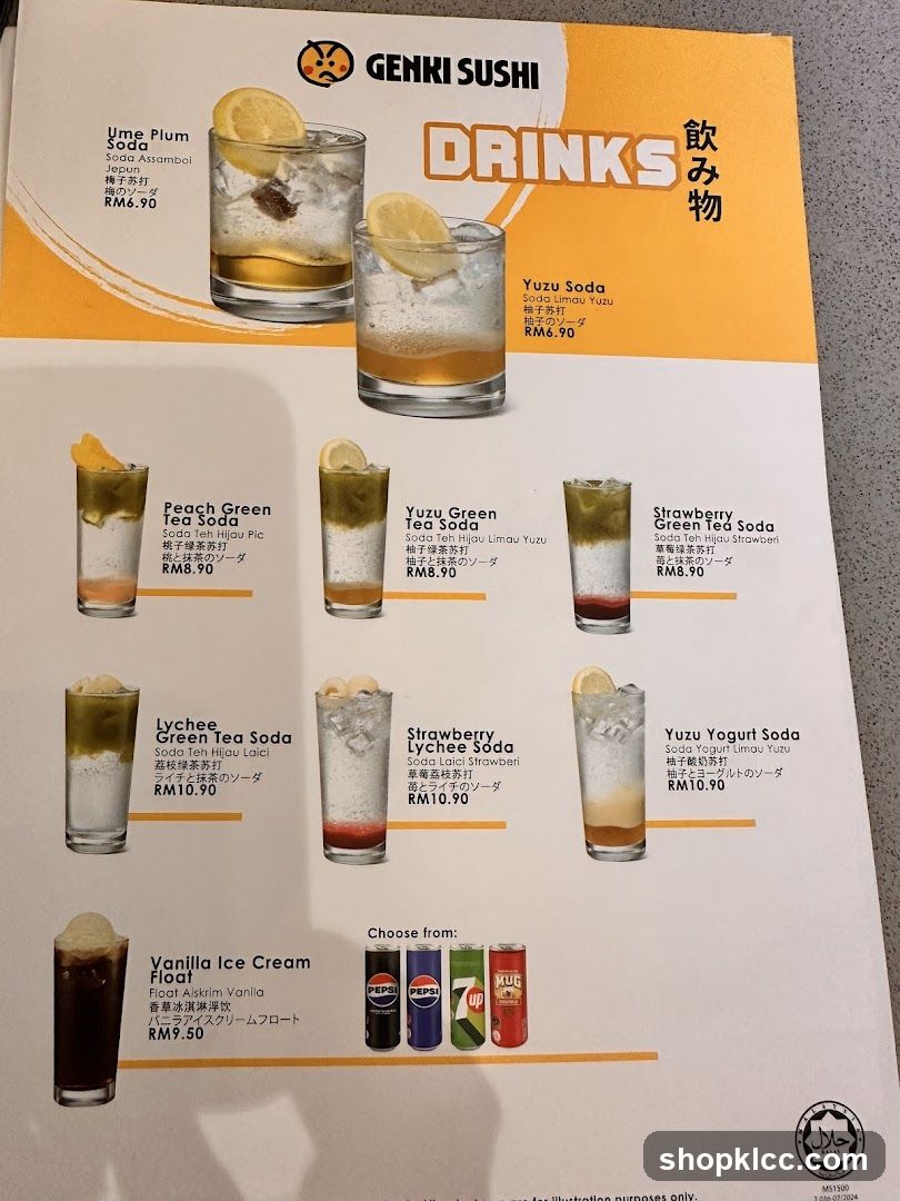 GENKI SUSHI DRINKS