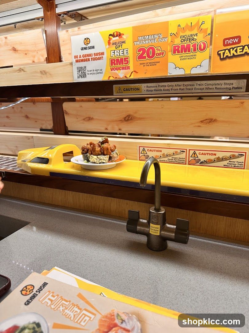 Genki Sushi Conveyor Belt