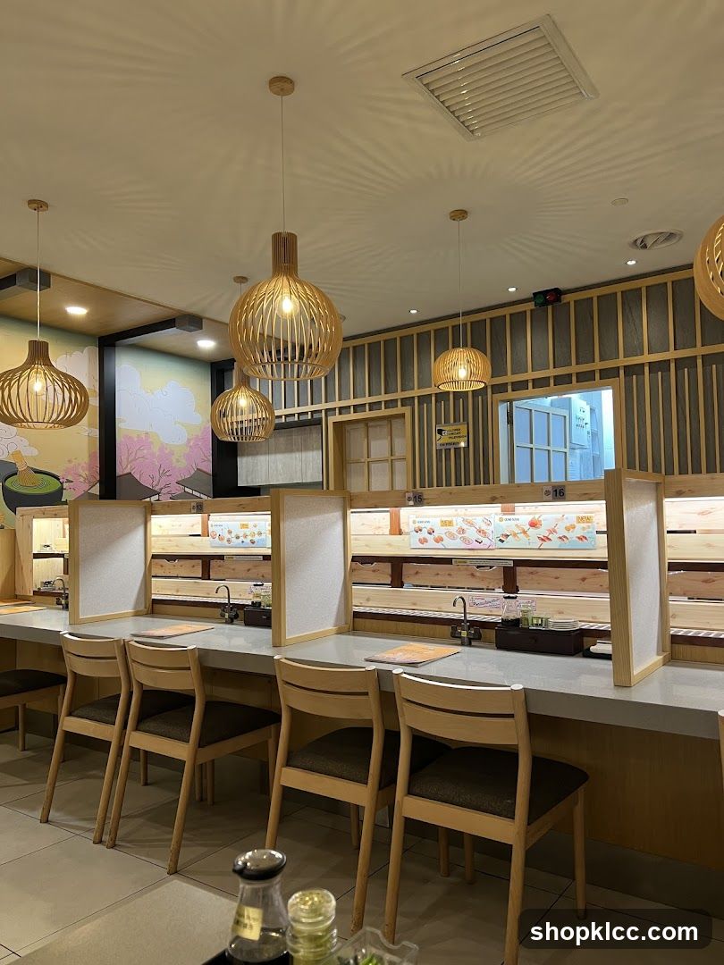 Sushi Restaurant Interior