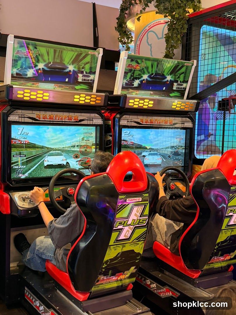 Arcade Racing Game Station