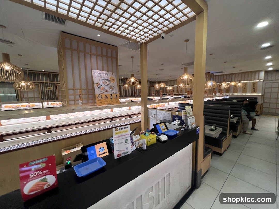 Sushi Restaurant Interior