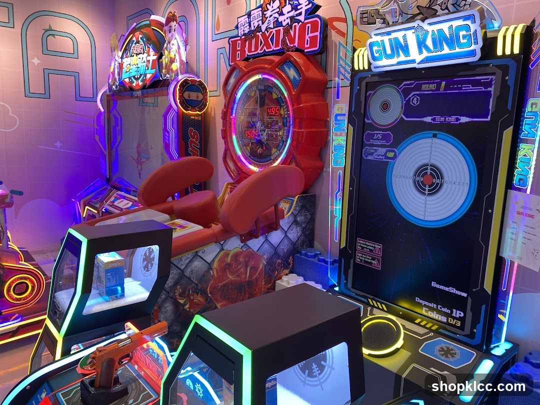 Arcade Game Machines Interior