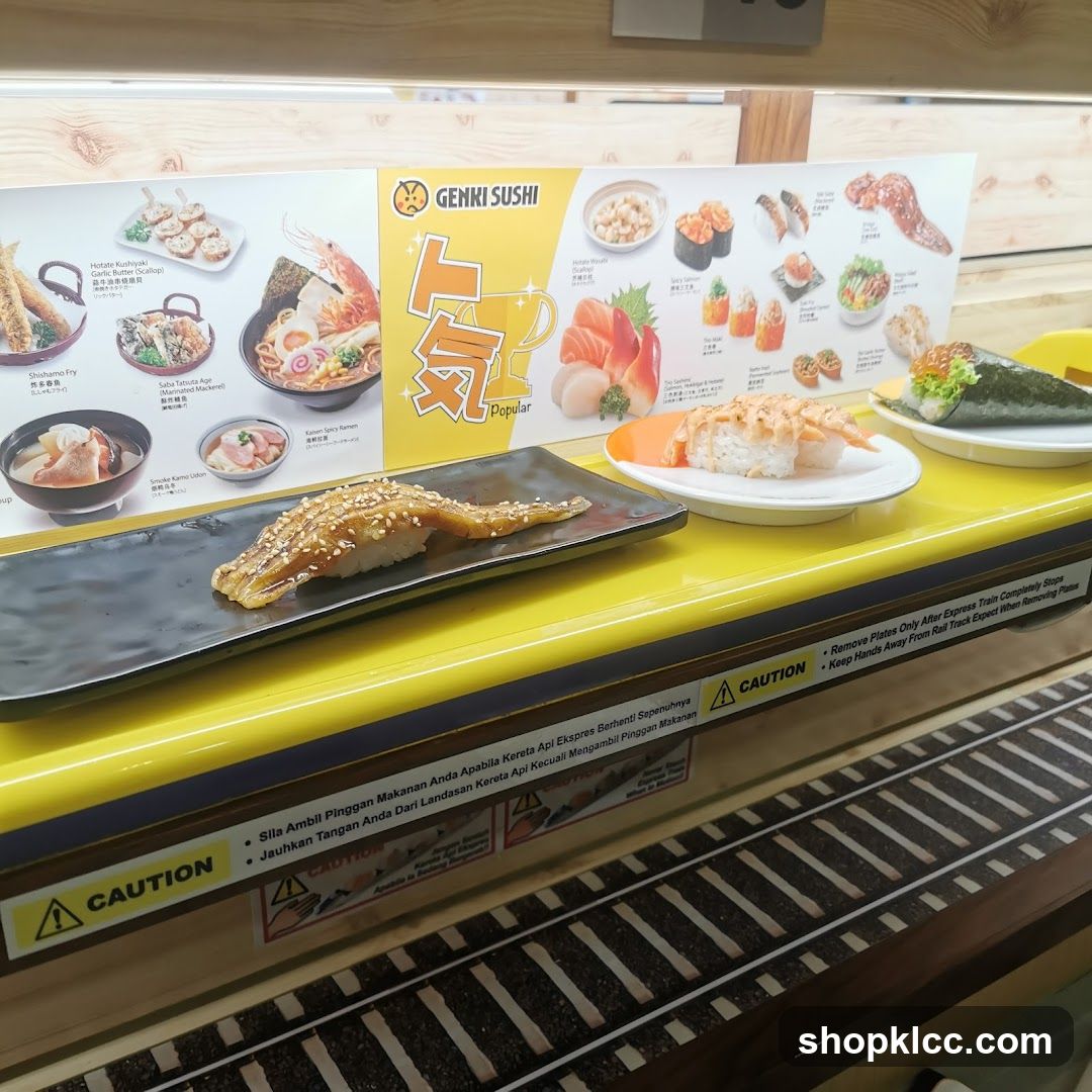 Genki Sushi Conveyor Belt