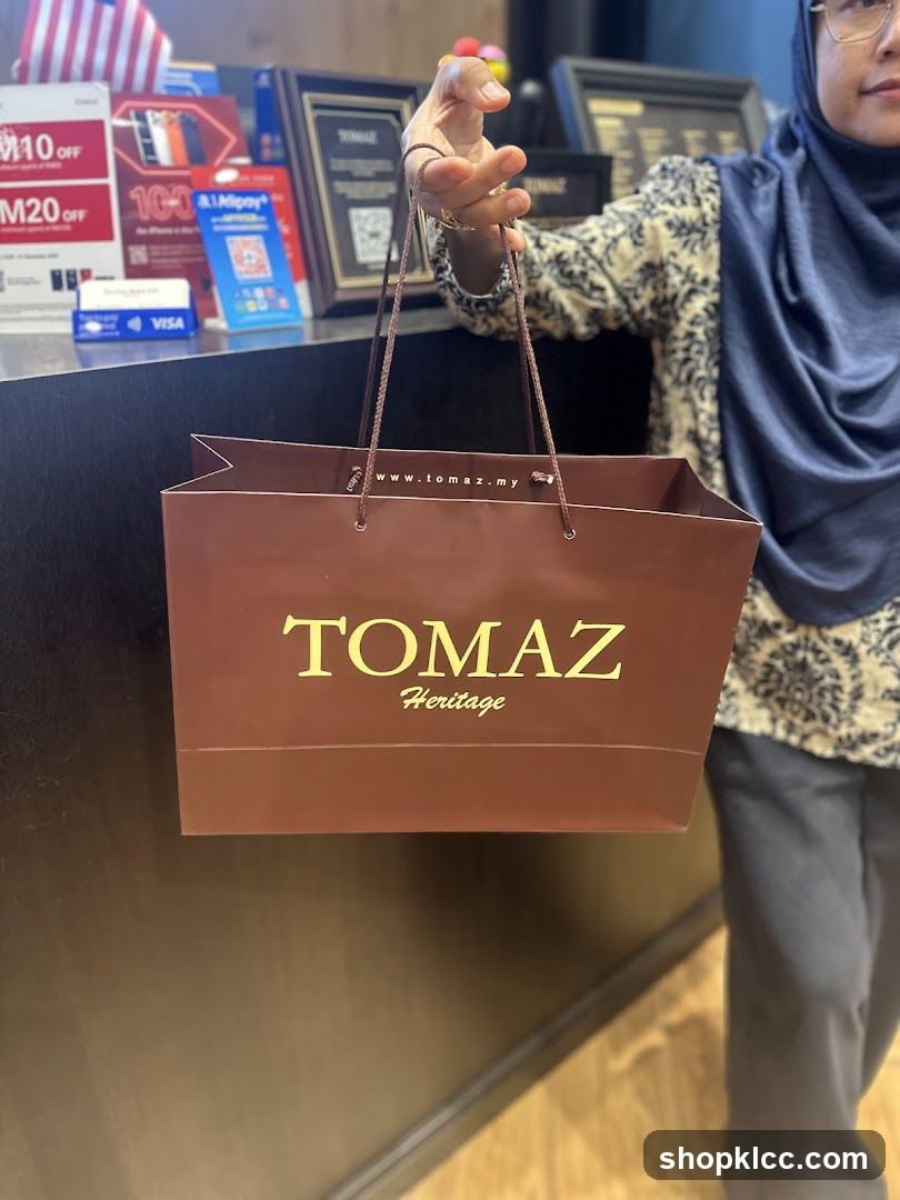 Shopping Bag with Brand Name