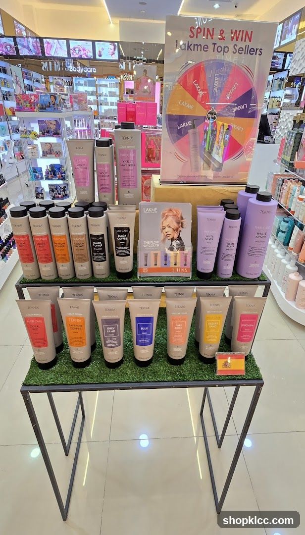 Lakme Top Sellers Display