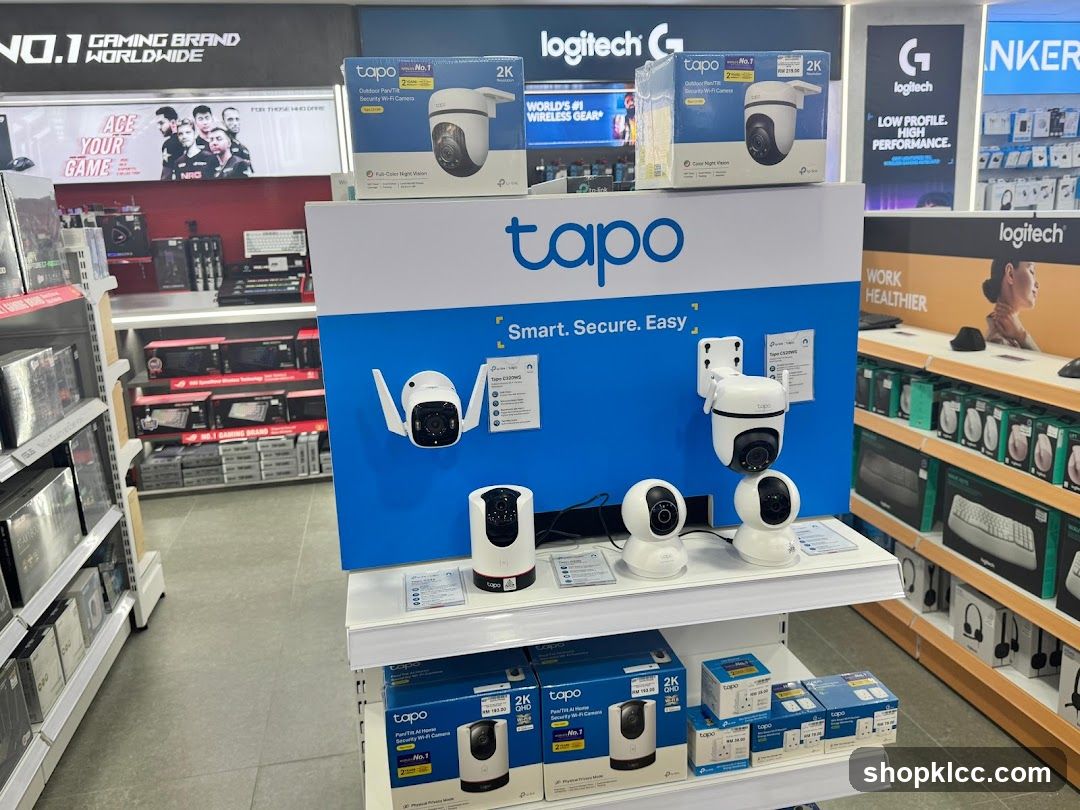 Tapo Security Cameras Display