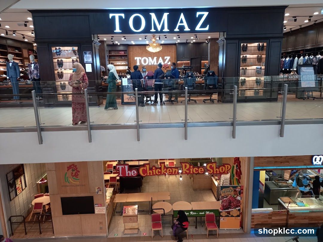 Mall Interior with Shops