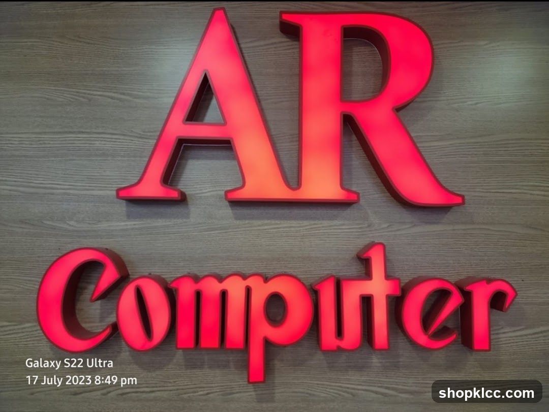 AR Computer Sign
