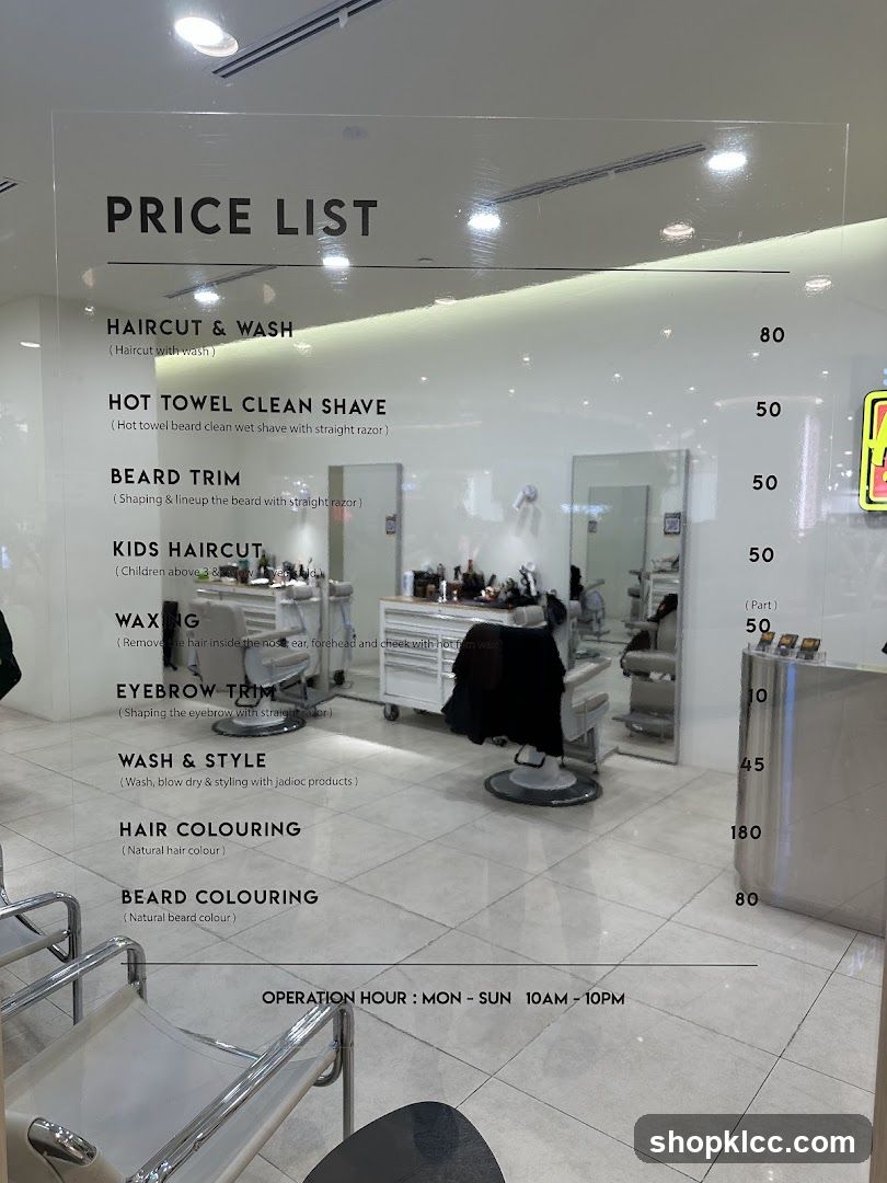 PRICE LIST