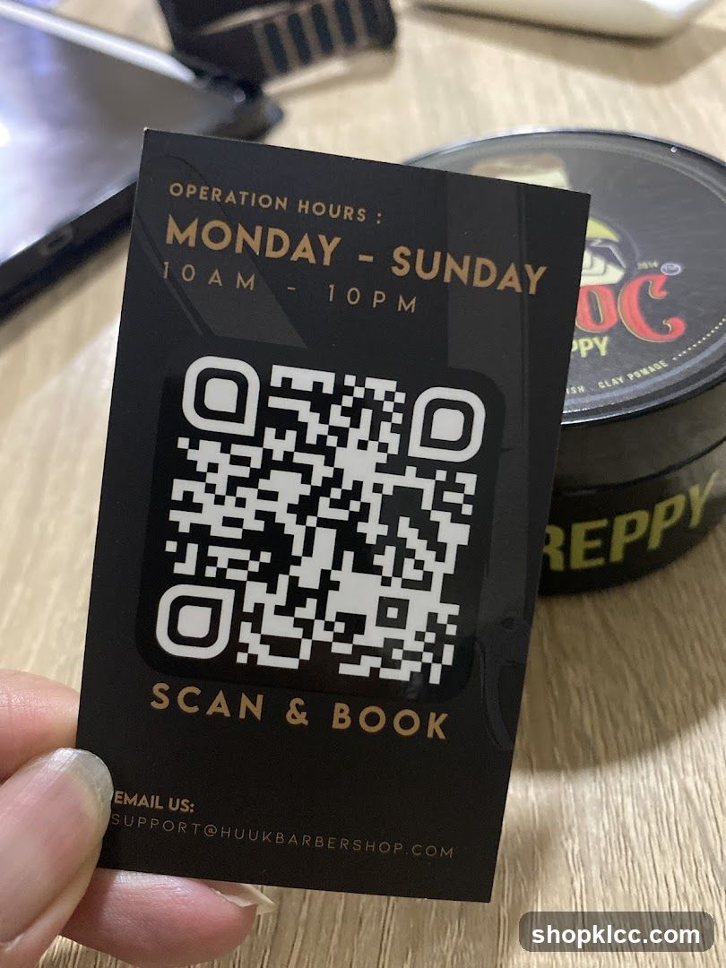 Business Card with QR Code