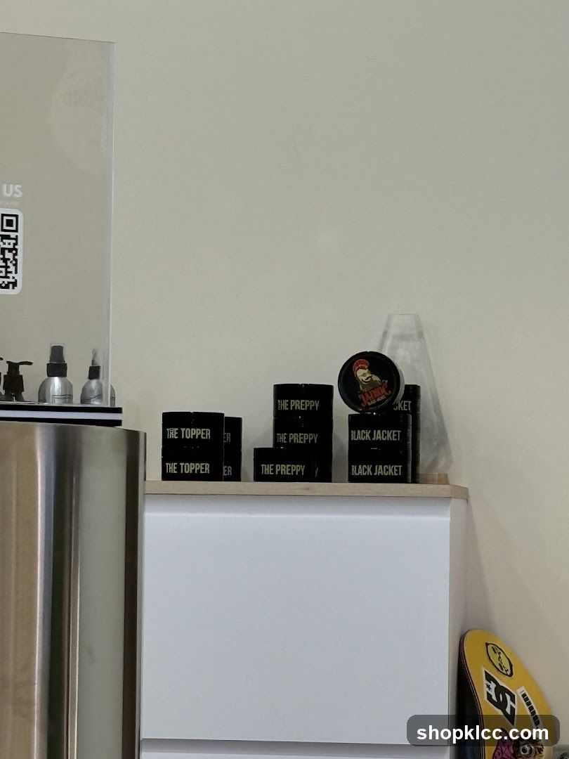 Hair Products Display