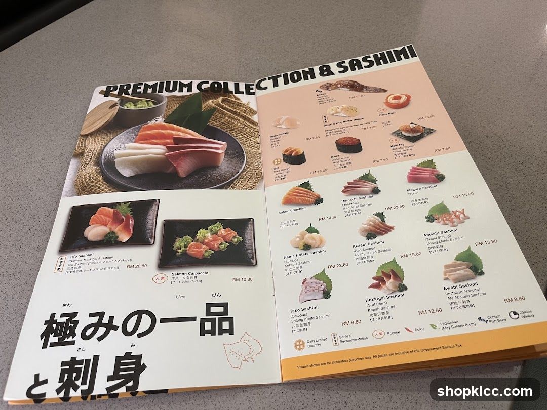PREMIUM COLLECTION & SASHIMI