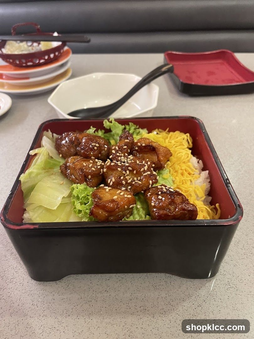 Chicken Teriyaki Bento Box
