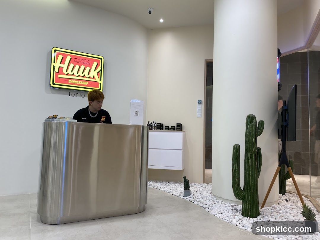 Barbershop Reception Area